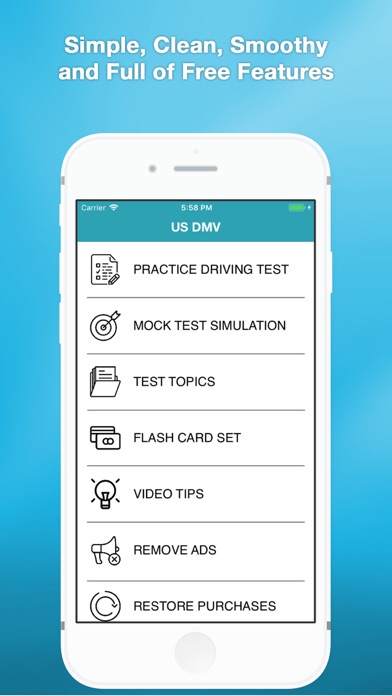 Screenshot #1 pour DMV Practice Test Pro