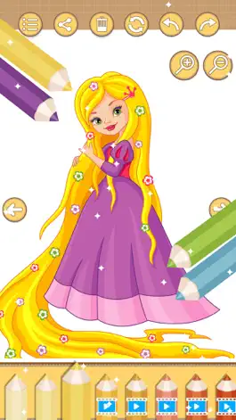 Game screenshot Color My Sweet Little Princess hack