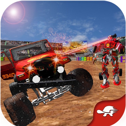 Monster Truck Robot Warrior icon