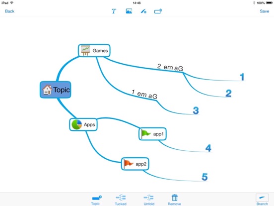 Screenshot #4 pour QMindMap Lite