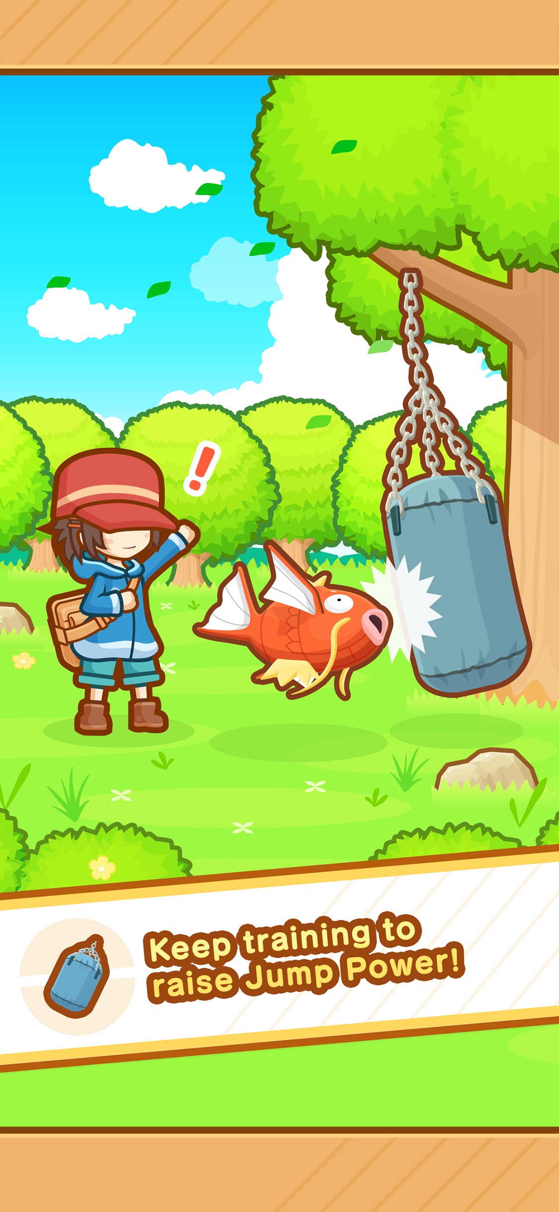 Screenshot do app Pokémon: Magikarp Jump