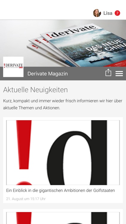 Derivate Magazin