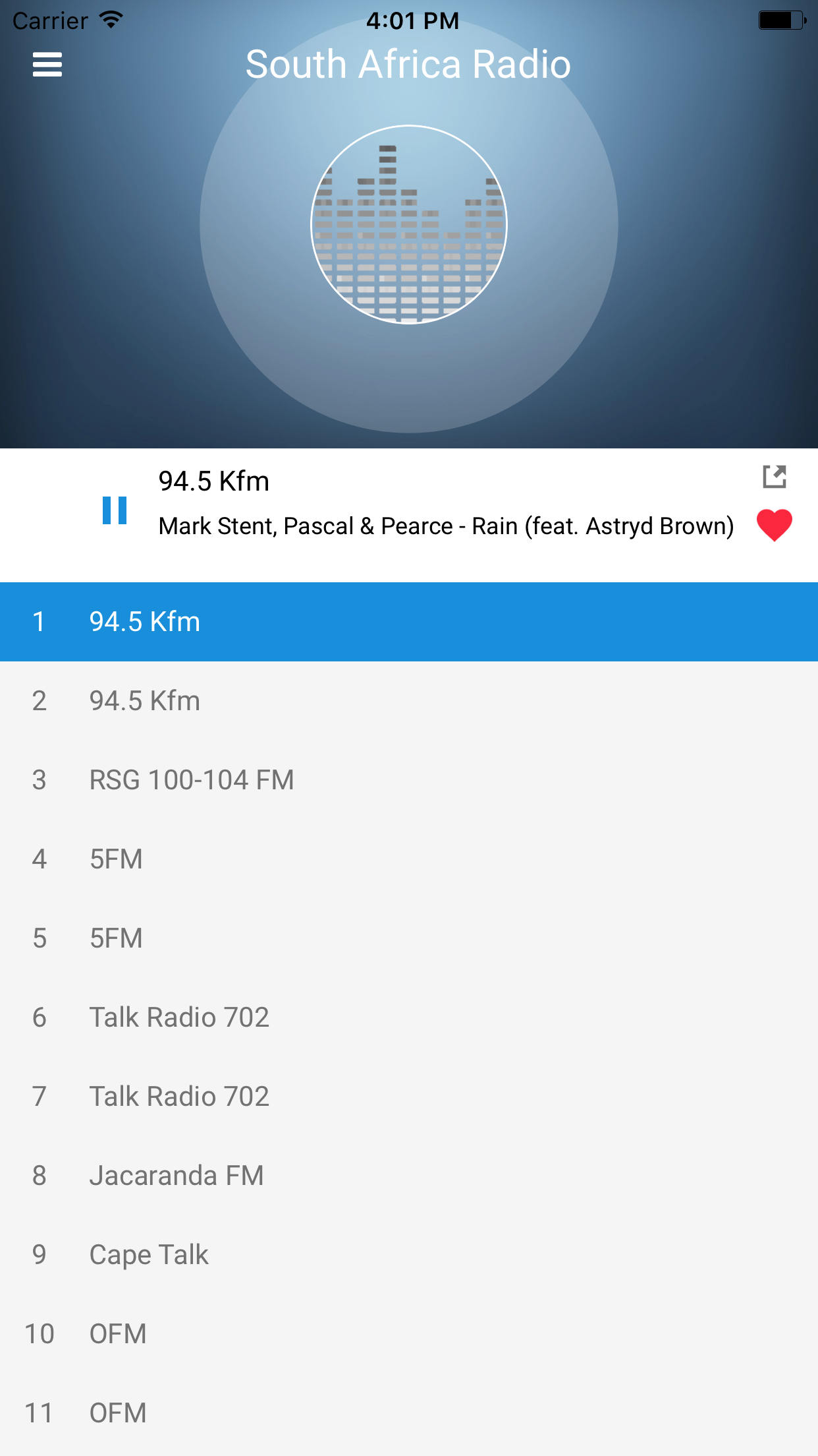 South Africa Radio Station FM screenshot 4