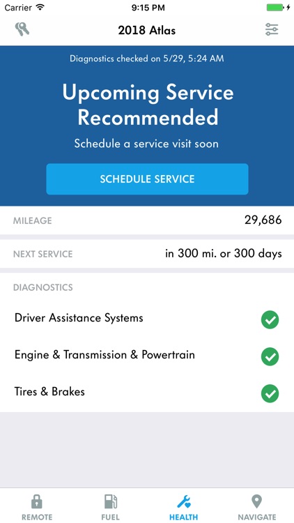 VW Car-Net Security & Service