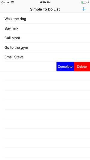 Simplest ToDo