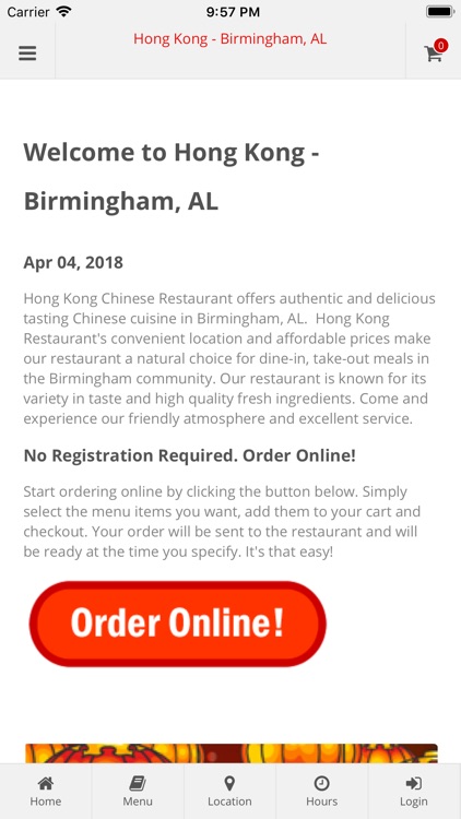 Hong Kong Birmingham AL