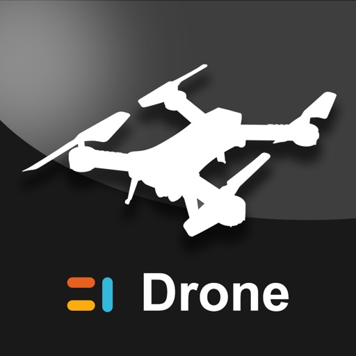 Jetblack drone icon