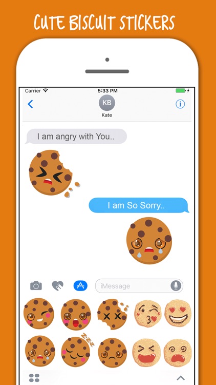 Yummy Biscuit Stickers screenshot-3
