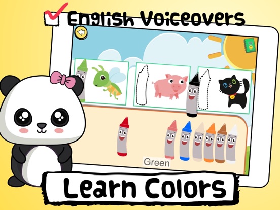 Panda Preschool Learning App iPad screenshot 10 - Education app