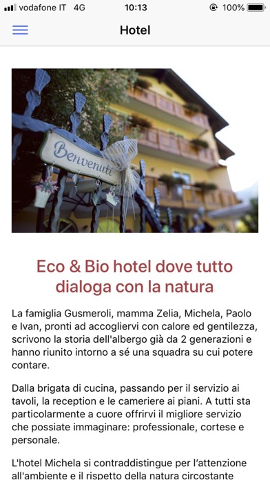 How to cancel & delete Family hotel Michela from iphone & ipad 1