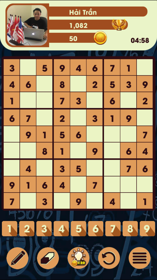 #4. Sudoku Brain Challenge (iOS) 由: Hai Tran