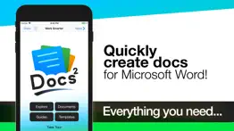 docs² | for microsoft word iphone screenshot 1
