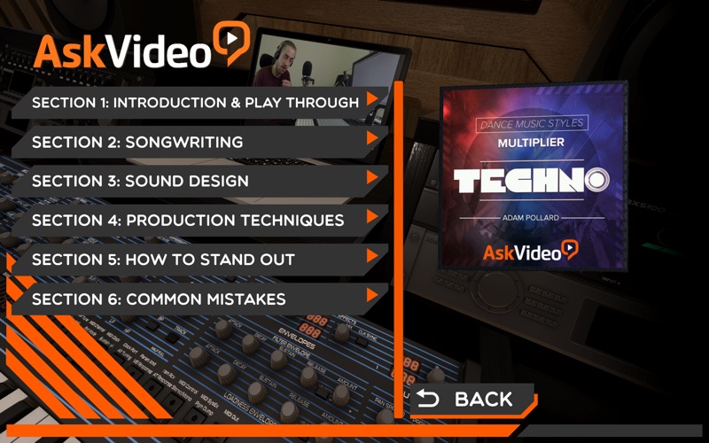 Screenshot #2 pour Techno Dance Music Guide