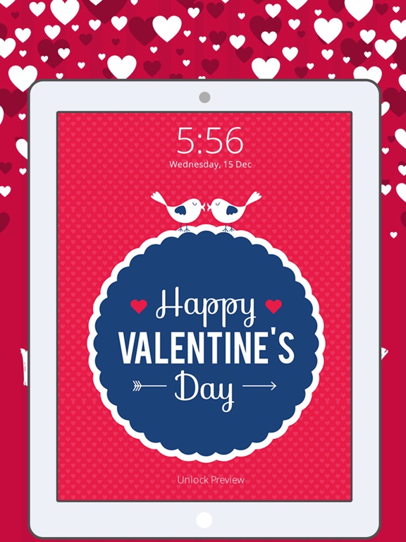 Valentine Day Wallpapers HD iPad screenshot 4 - Photo & Video app