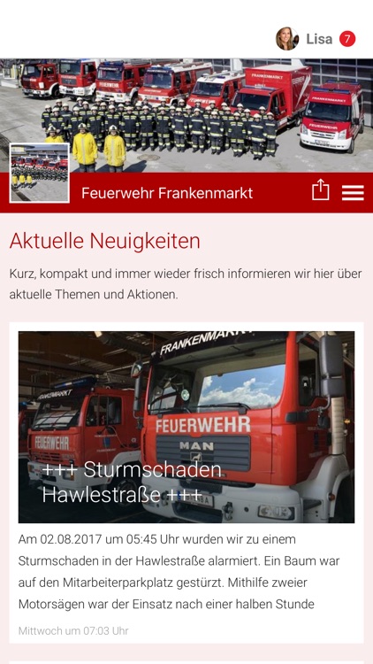 Feuerwehr Frankenmarkt