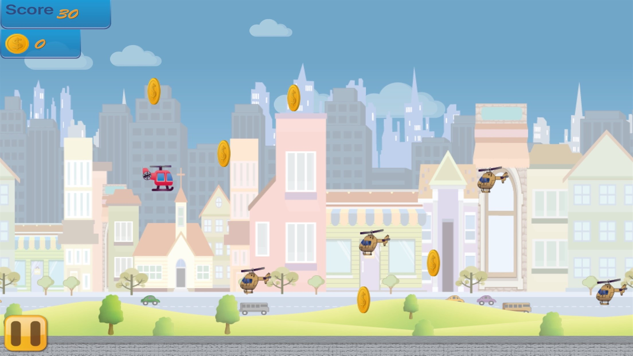 Flappy Copter - City Adventure