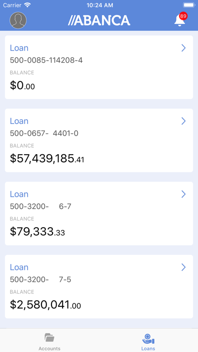 Screenshot #3 pour ABANCA USA - Mobile banking
