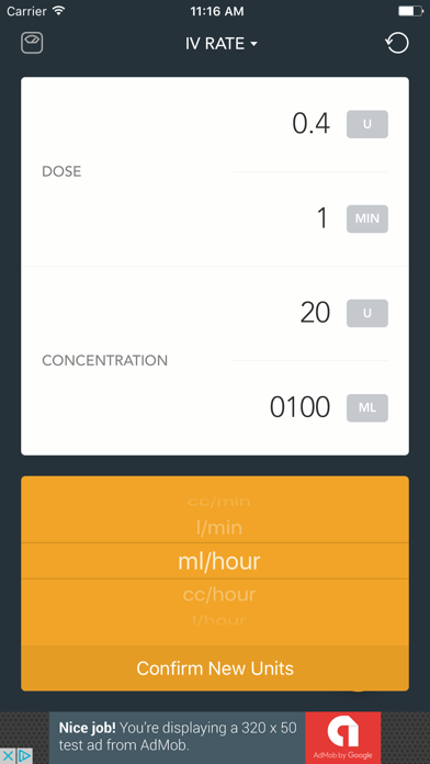 Screenshot #3 pour Drug Infusion - IV Medications