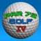Par 72 Golf is a realistic 3D golf game featuring three 18 hole courses set in mountain, desert, and seaside environments