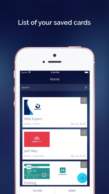 Mobile Business Cards