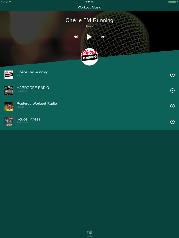 Screenshot #4 pour Workout-Music