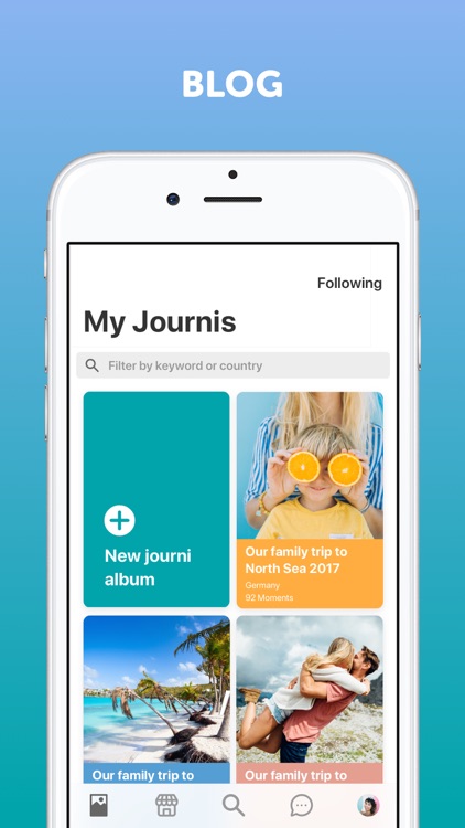 Journi Blog: Travel Journal screenshot-0