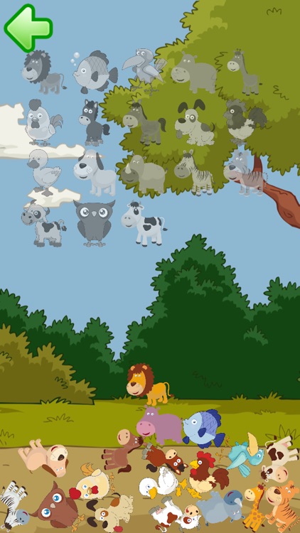 Puzzle: Animal gravity for toddlers and kids screenshot-4