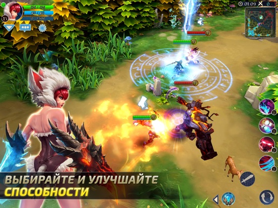 Скачать Heroes of Order & Chaos — мобильная MOBA!