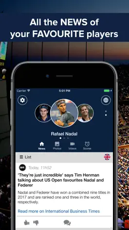 Game screenshot Tennis Addict : highlights, scores mod apk