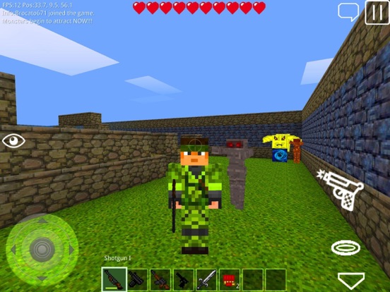 Screenshot #4 pour Pixel Gun Craft: Block World