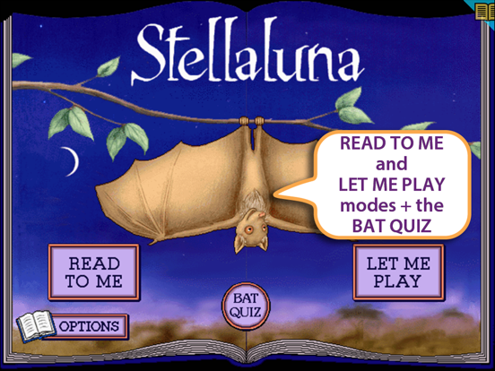 Screenshot #1 for Stellaluna Living Book