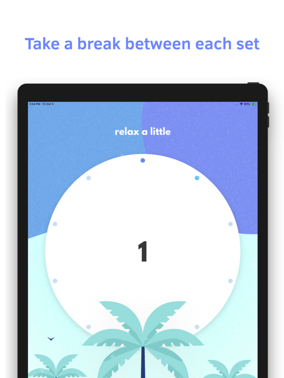 Amelia Timer iPad screenshot 3 - Health & Fitness app