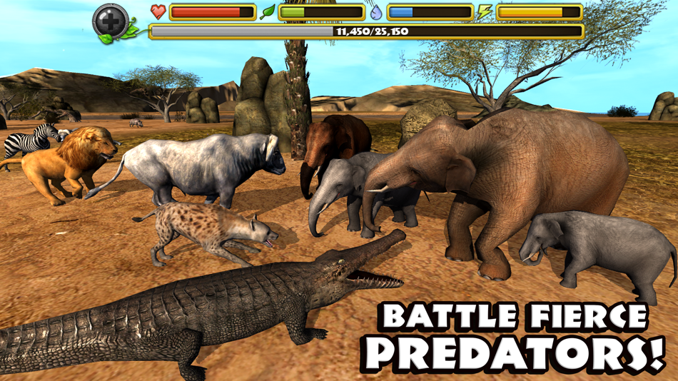 #4. Elephant Simulator (iOS) 来自: Gluten Free Games