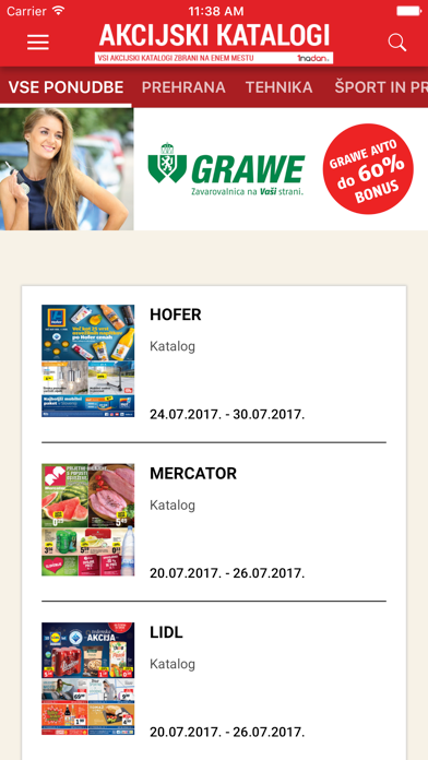 Screenshot 2 of Akcijski Katalogi by 1nadan App