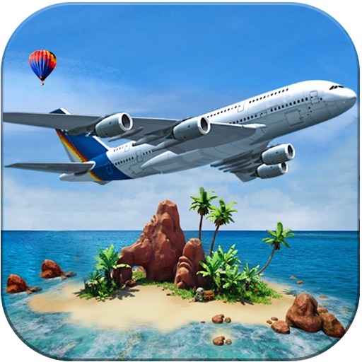 Island Plane Flight Simulator