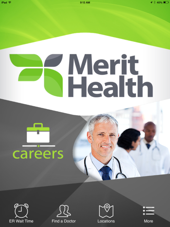 Merit Health iPad screenshot