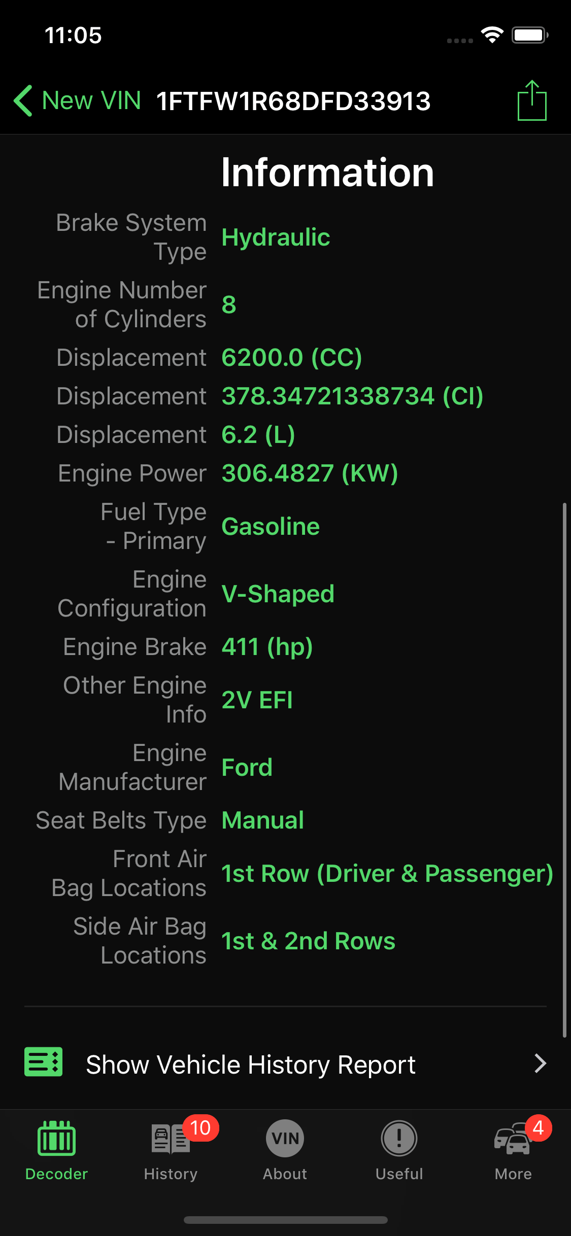 Check VIN Decoder
