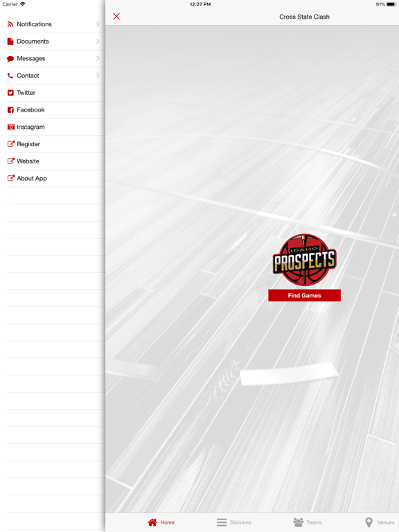 Idaho Prospects Basketball iPad screenshot 2 - Sports app