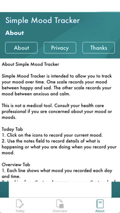 Simple Mood Tracker screenshot 3