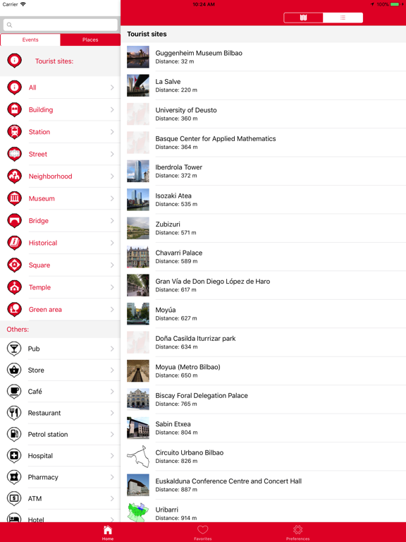 Bilbao Now iPad screenshot 4 - Travel app