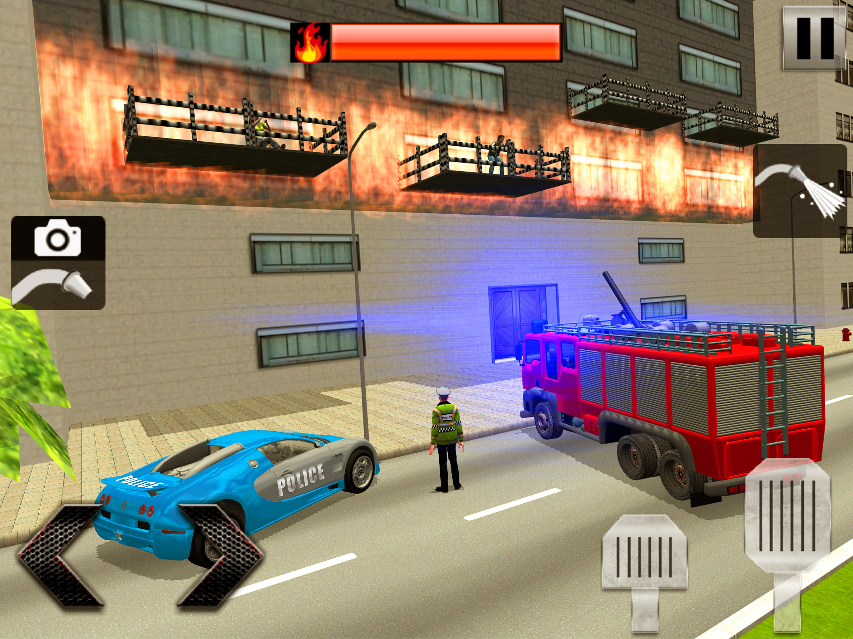 Firefighter Truck Simulator 3D screenshot 9