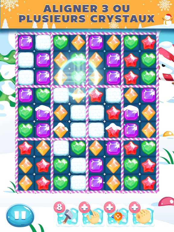Screenshot #4 pour Casse Cristaux: Aligner,Briser