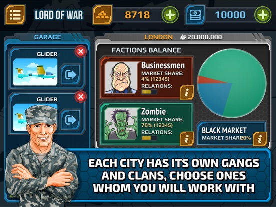 The Lord of War iPad app afbeelding 5