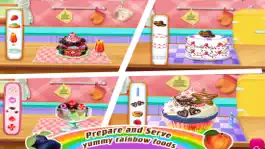 Game screenshot Rainbow Desserts Cooking Shop! hack