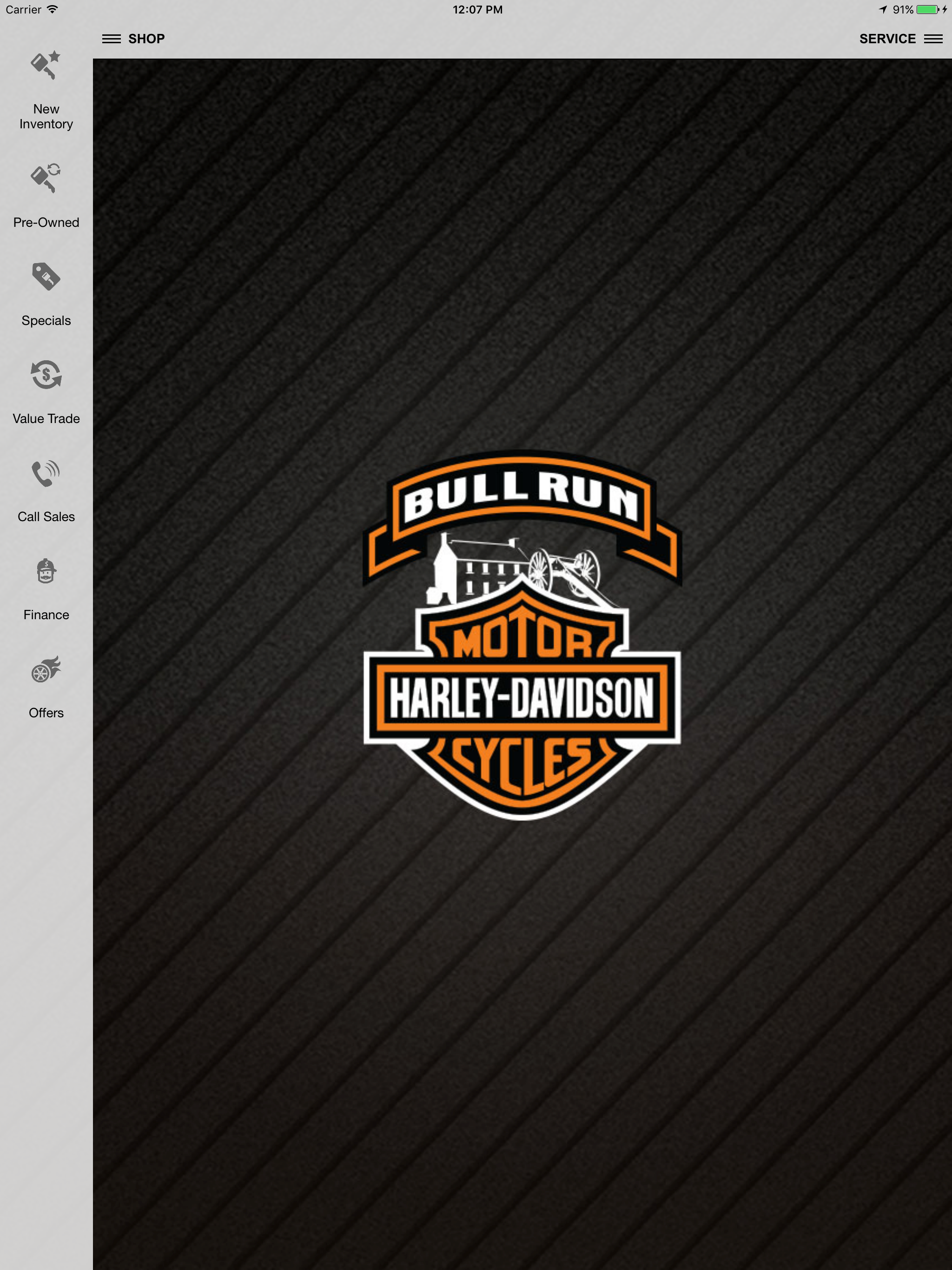 Bull Run Harley-Davidson screenshot 5