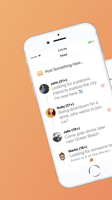 Screenshot #1 pour Peachy Dating