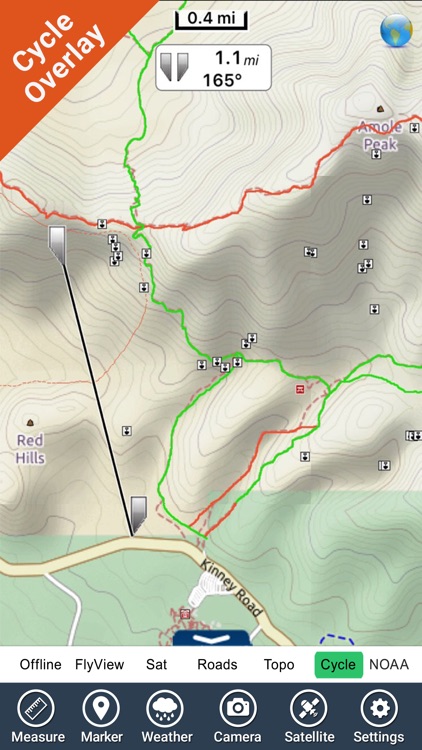 Saguaro National Park - GPS Map Navigator