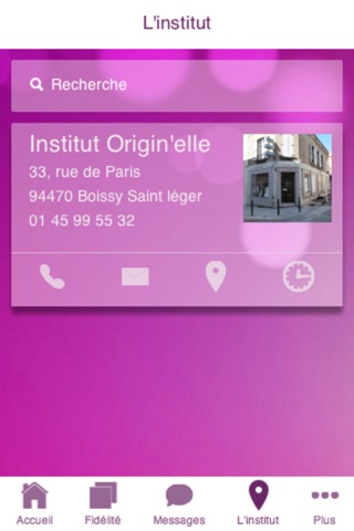 Institut Originelle screenshot 2