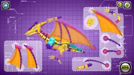 Game screenshot Steel Dino Toy:Mechanic Pterosaurs - 2 player game hack