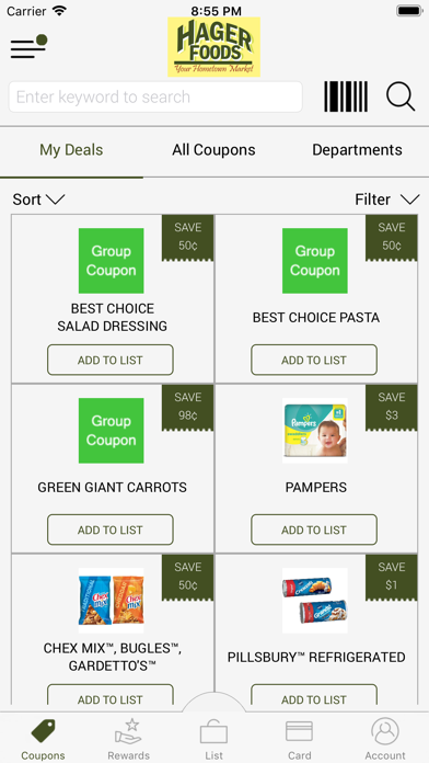 IA Hager Foods Screenshot